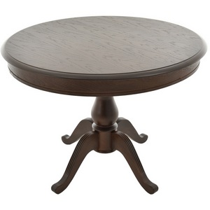 Изображение товара Стол вставка-бабочка Фабрицио D100, Орех темный, 101305 Аврора (круглая столешница, 4 ножки)