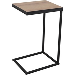 Изображение товара Стол квадратный с имитацией дерева с прямыми углами придиванный Берген-14, 101477 Ивару (П-образная опора)