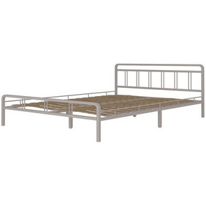 Изображение товара Кровать односпальная металлическим основанием КМД 8 Леон 140 белая, 101492 Форвард