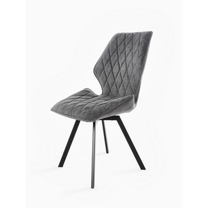 Изображение товара Обеденный стул МАМАДОМА Рафаэль (Металл,Велюр/Черный) 101758