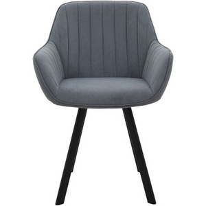 Изображение товара Стул, Черный матовый муар/Вивальди 08 с механизмом вращения Аврора Роан 102031