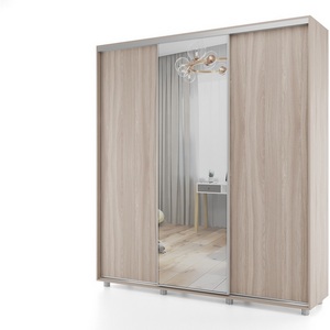 Изображение товара Шкаф-купе, 177х60х230 Шимо светлый с зеркалом МАМА Prime 102098
