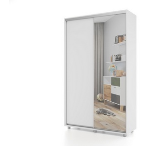 Изображение товара Шкаф-купе, 160х60х230 Белый с зеркалом МАМА Prime 102164