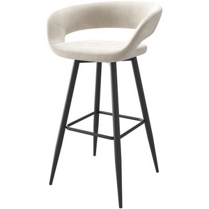 Изображение товара Стул полубарный Р 700, Черный/CREAM LUX b03 МАМАДОМА Барни 102199