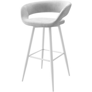 Изображение товара Стул полубарный Р 700, b20 SILVER LUX/БЕЛЫЙ МАМАДОМА Барни 102293
