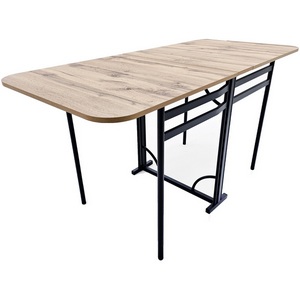 Изображение товара Стол-книжка Дуб вотан, Черный муар Мир стульев Мир стульев Искра 102320