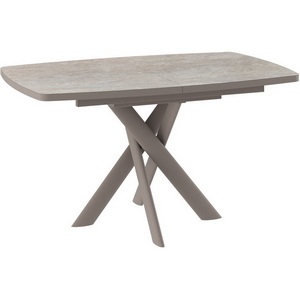 Изображение товара Стол Эдж, 130 бежевый камень/Капучино Мебвилл 102359