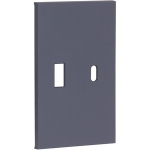 Изображение товара USB+type С, накладка 2-ух модульная графит матовый Meiton AL12C