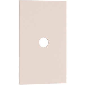 Изображение товара TV накладка/Вывод кабеля 2 модульная цвет-песочный матовый Meiton AM08M2