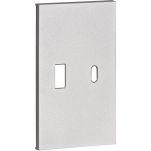 Изображение товара USB+type С, накладка 2-ух модульная серый матовый Meiton AS12C