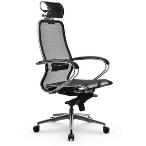 Изображение товара Офисное кресло - стул компьютерный с сетчатой спинкой с регулировкой высоты Метта Samurai S-2.041 MPES (черный цвет) z312295191