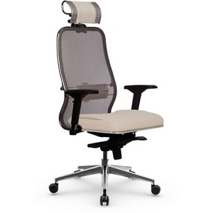 Изображение товара Кресло офисное на колесиках Метта Samurai SL-3.041 MPES (молочный цвет) z312295900