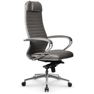 Изображение товара Офисное кресло - стул компьютерный с металлической крестовиной Метта Samurai KL-1.041 MPES (серый цвет) z312297782