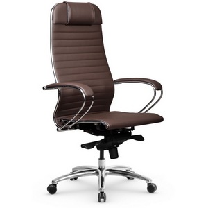 Изображение товара Офисное кресло - стул компьютерный регулировкой высоты Метта Samurai K-1.04 MPES (темно-коричневый цвет) z312299953