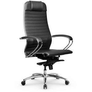 Изображение товара Офисное кресло - стул компьютерный с металлической крестовиной Метта Samurai K-1.04 MPES (черный цвет) z312421644