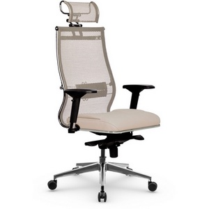 Изображение товара Кресло с регулировкой высоты Метта Samurai SL-3.051 MPES (молочный цвет) z312423044