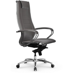 Изображение товара Стул для офиса компьютерный с регулировкой наклона спинки Метта Samurai Lux-2 MPES (серый цвет) z312424287