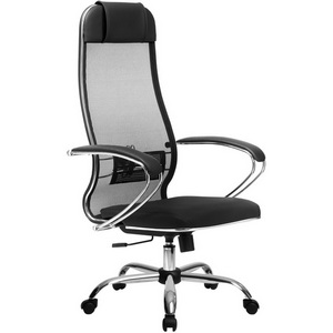 Изображение товара Кресло с механизмом топ-ган игровое МЕТТА-16MPRU/подл.131/осн.003 черный