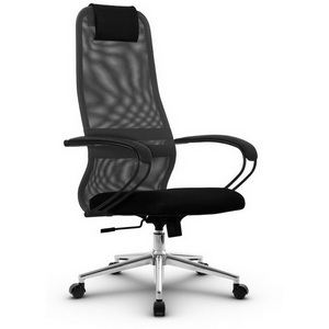 Изображение товара Кресло с механизмом топ-ган игровое Метта SU-B-8/подл.130/осн.009 темно-серый