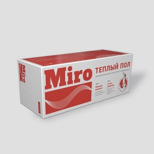 Изображение товара Нагревательный мат кв.м - Вт Miro NM 9 1350