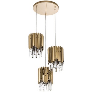 Изображение товара Подвесная люстра хрустальная Modelux MODELUX ML.20208.3 GD