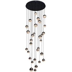 Изображение товара Подвесной светильник светодиодный с пультом с регулировкой цветовой температуры Modelux MODELUX ML.2408.30 BK