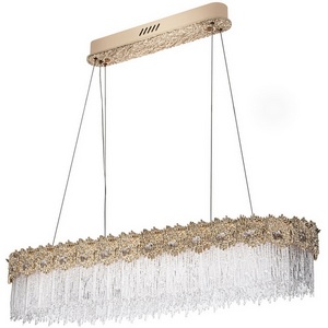 Изображение товара Подвесная люстра светодиодная хрустальная Modelux MODELUX ML.6028.1000 GD