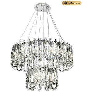 Изображение товара Подвесная люстра хрустальная Modelux MODELUX ML.6621.28 CR