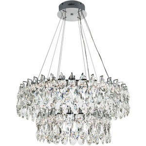 Изображение товара Подвесная люстра светодиодная хрустальная с регулировкой цветовой температуры Modelux MODELUX ML.6900.800P CR