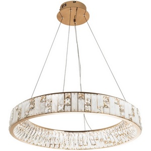 Изображение товара Подвесная люстра светодиодная с регулировкой цветовой температуры Modelux MODELUX ML.6988.800P GD