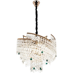 Изображение товара Подвесная люстра хрустальная Modelux MODELUX ML.7071.12 GD