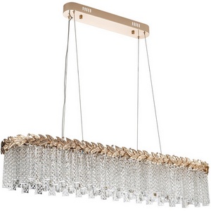 Изображение товара Подвесная люстра светодиодная хрустальная Modelux ML.8250.1100 GD