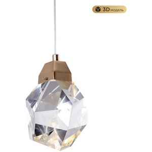 Изображение товара Подвесной светильник светодиодный хрустальный Modelux MODELUX ML.88971.1 GD
