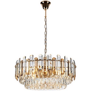 Изображение товара Подвесная люстра хрустальная Modelux MODELUX ML.9006.12 GD-BR