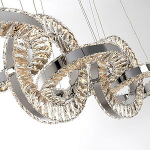 Изображение товара Подвесной светильник светодиодный хрустальный с регулировкой цветовой температуры Modelux MODELUX ML.9041.1080 CR