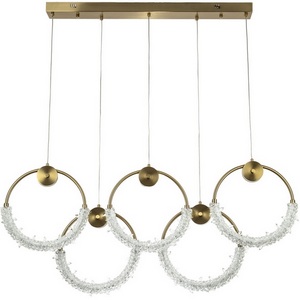 Изображение товара Подвесной светильник светодиодный хрустальный Modelux MODESTYLE MS.1140.1200 BS