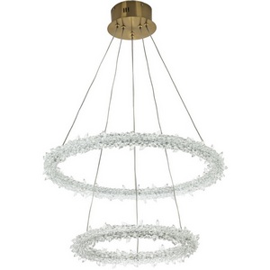 Изображение товара Подвесной светильник светодиодный хрустальный с регулировкой цветовой температуры Modelux MODESTYLE MS.1140.600.400 BS