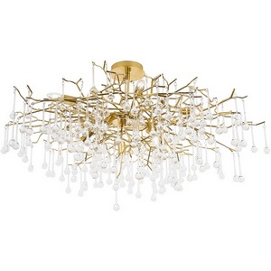 Изображение товара Потолочная люстра хрустальная на штанге Modelux MODESTYLE MS.2106.10 GD