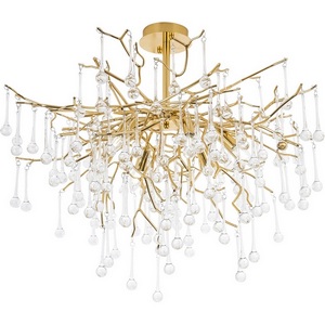 Изображение товара Потолочная люстра хрустальная на штанге Modelux MODESTYLE MS.2106.6 GD