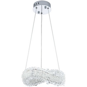 Изображение товара Подвесной светильник светодиодный хрустальный с регулировкой цветовой температуры и яркости Modelux MODESTYLE MS.5003.300 CR