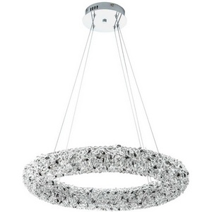 Изображение товара Подвесной светильник светодиодный хрустальный с регулировкой цветовой температуры Modelux MODESTYLE MS.6000.600 CR