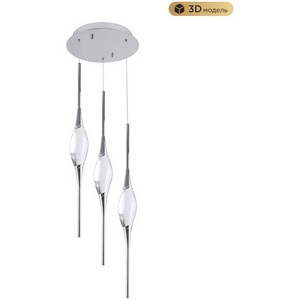 Изображение товара Подвесной светильник светодиодный хрустальный Modelux MODESTYLE MS.88921.3 CH