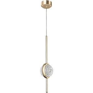 Изображение товара Подвесной светильник светодиодный хрустальный Modelux MODESTYLE MS.88926.1 GD