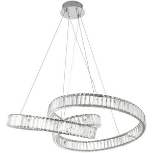 Изображение товара Подвесной светильник светодиодный хрустальный с регулировкой цветовой температуры Modelux MODESTYLE MS.9030.700 CR