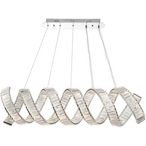 Изображение товара Подвесной светильник светодиодный хрустальный с регулировкой цветовой температуры Modelux MODESTYLE MS.9032.1200 CR