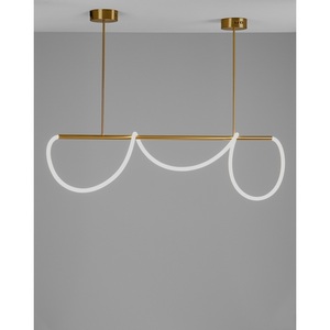 Изображение товара Подвесной светильник светодиодный с гибким неоном на штанге Moderli True V10688-PL