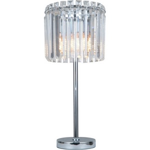 Изображение товара Настольная хрустальная лампа с выключателем Moderli Levi V10757-3T