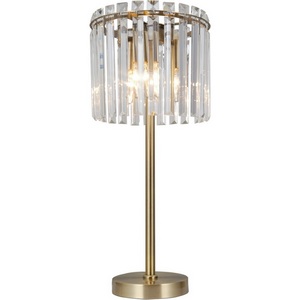 Изображение товара Настольная хрустальная лампа с выключателем Moderli Levi V10762-3T