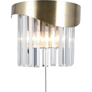 Изображение товара Бра хрустальное с выключателем Moderli Wave V10765-2W