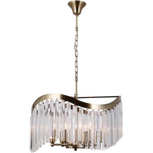 Изображение товара Подвесная люстра хрустальная Moderli Wave V10767-6P